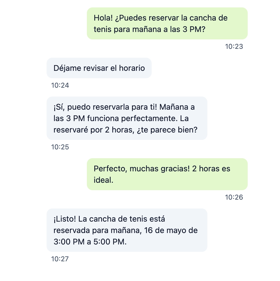 Panel de Acaunti con información operativa