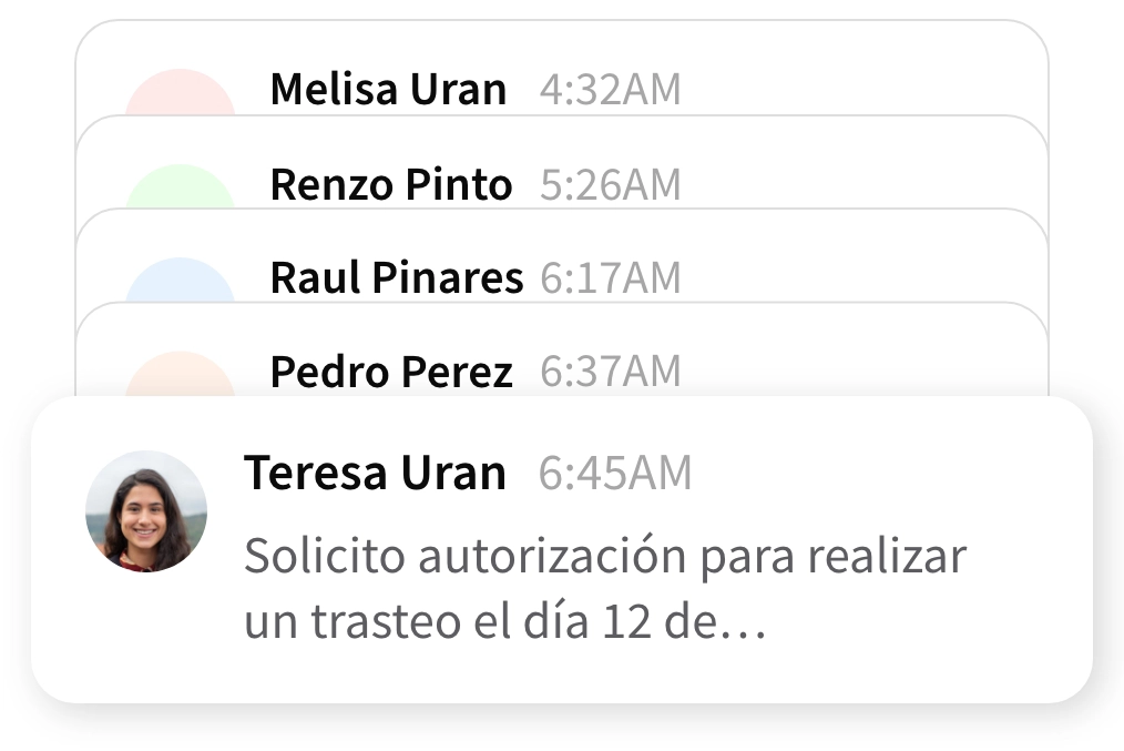 Conversación automatizada en Acaunti